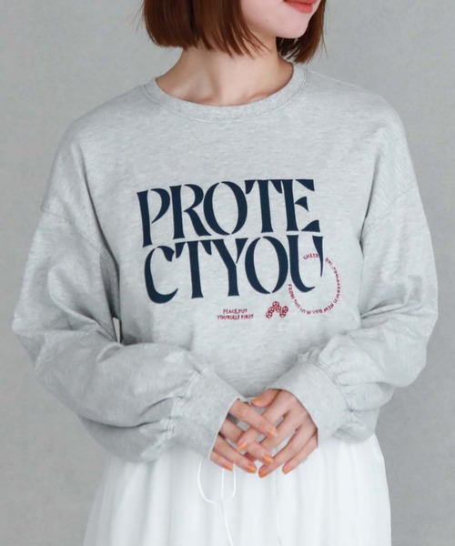 archives（アルシーヴ）の「BIGロゴロンT（Tシャツ/カットソー・レディース・ブラック/グレー/オフホワイト・MEDIUM）」の16枚目の写真