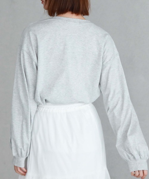 archives（アルシーヴ）の「BIGロゴロンT（Tシャツ/カットソー・レディース・ブラック/グレー/オフホワイト・MEDIUM）」の18枚目の写真