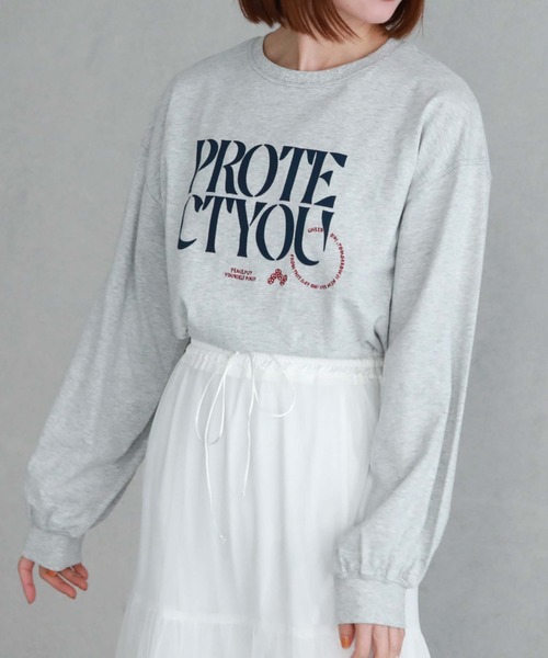 archives（アルシーヴ）の「BIGロゴロンT（Tシャツ/カットソー・レディース・ブラック/グレー/オフホワイト・MEDIUM）」の17枚目の写真