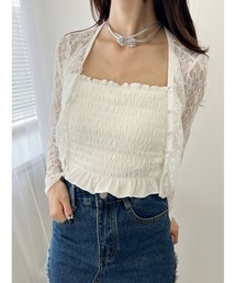 PHILLY | シャーリングフリルキャミソール(キャミソール)