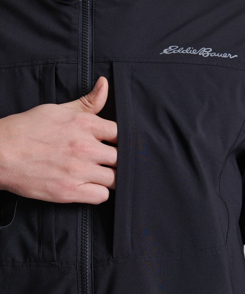 Eddie Bauer（エディーバウアー）の「ウィンドホイル ジャケット（ブルゾン・メンズ・グレー/ブラック/ライトグリーン・M/L/XL/XXL/S）」の8枚目の写真