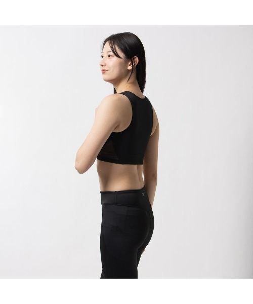 Reebok（リーボック）の「ラックス コントワー クロップ / LUX CONTOUR CROP（タンクトップ・レディース・ブラック/ピンク/ブルー・LARGE/MEDIUM/SMALL/XX-LARGE/X-LARGE/X-SMALL）」の8枚目の写真