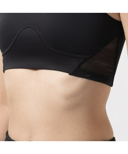 Reebok（リーボック）の「ラックス コントワー クロップ / LUX CONTOUR CROP（タンクトップ・レディース・ブラック/ピンク/ブルー・LARGE/MEDIUM/SMALL/XX-LARGE/X-LARGE/X-SMALL）」の12枚目の写真