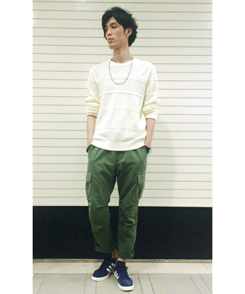 ivory court（アイボリーコート）の「アーミーコード 6PKパンツ（カーゴパンツ・メンズ・ベージュ/カーキ・38/40/36）」の13枚目の写真