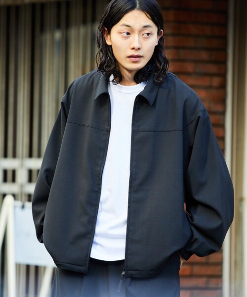 FREAK'S STORE（フリークスストア）の「LINEN LIKE ZIP BLOUSON/リネン