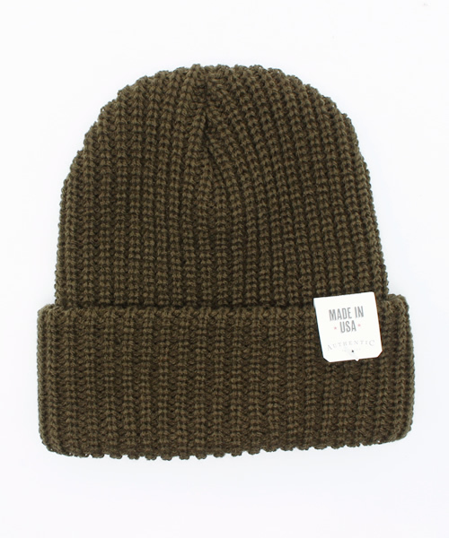 SHIPS（シップス）の「SA: 【アメリカ製】 アクリル ニット キャップ（ニットキャップ/ビーニー・メンズ・ホワイト/ブラック/グレー/チャコールグレー/オリーブ/ネイビー/ワイン・ONE SIZE）」の6枚目の写真