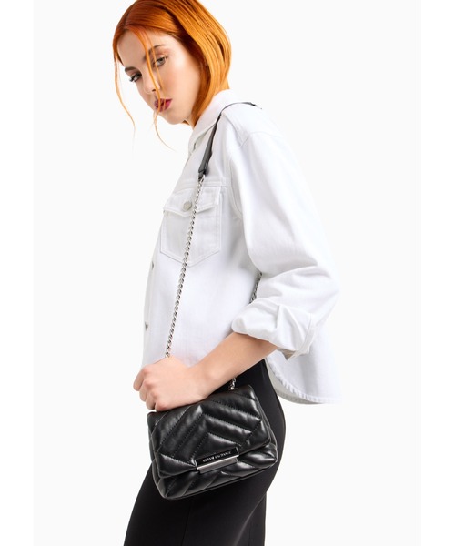 【話題】EMPORIO ARMANI チェーンショルダーバッグ EMPORIO ARMANI ショルダーバッグ バッグ 「エンポリオ