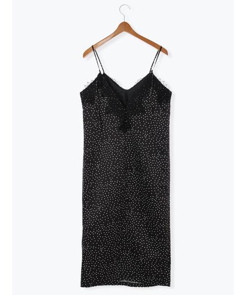 Lugnoncure（ルノンキュール）の「柄アソートサテンキャミワンピース（ワンピース・レディース・オフホワイト/カーキ/ブラック・F）」の21枚目の写真