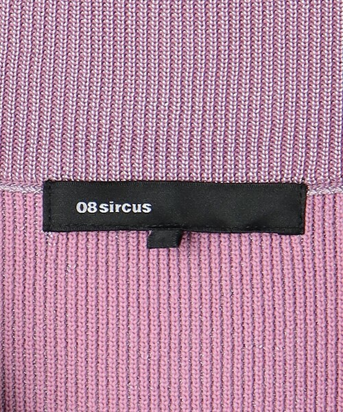 08sircus(ゼロエイトサーカス)の「<08sircus>ニット Vネック ベスト(ベスト・レディース・ライラック・1)」の7枚目の写真