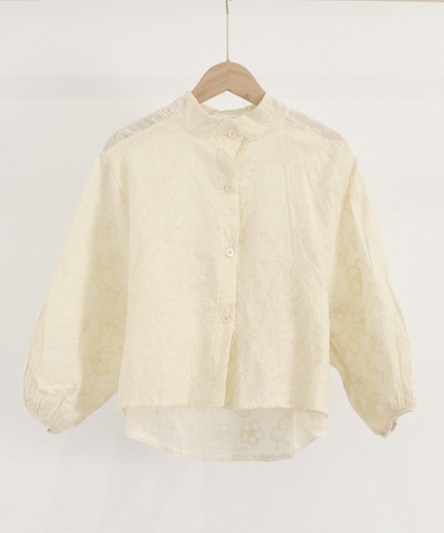 Miniministore(ミニミニストア)の「花柄刺しゅうレース ブラウス レディース(シャツ/ブラウス・レディース・ベージュ・FREE)」の16枚目の写真