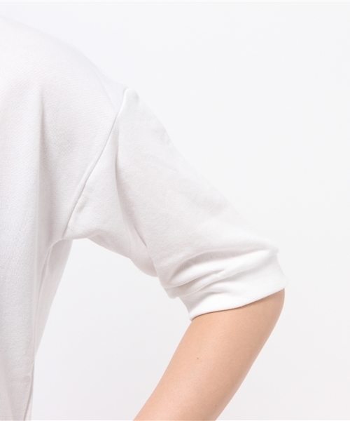 WEGO（ウィゴー）の「WEGO/キルティングハートプルオーバー（スウェット・レディース・オフホワイト/ネイビー/ライトパープル・FREE）」の15枚目の写真