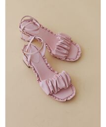 merry jenny | くしゅくしゅフリルミュール(サンダル)