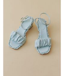 merry jenny | くしゅくしゅフリルミュール(サンダル)