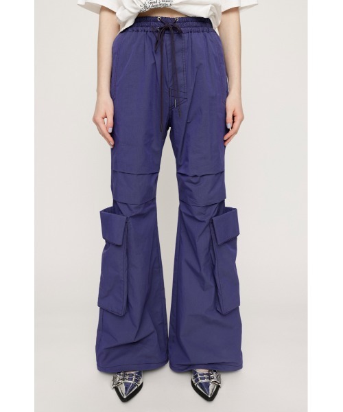 ANIECA ビックポケットバイカラーフレアパンツ 楽天市場】大きいサイズレディース パンツ | ウール調 起毛