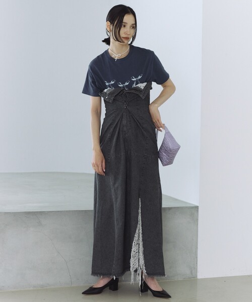 Firsthand（ファーストハンド）の「Firsthand/ファーストハンド RIBBON BALL CHOKER / リボンボールチョーカー（ネックレス・レディース・ホワイト/シルバー・FREE）」の7枚目の写真