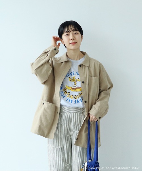 PAR ICI(パーリッシィ)の「Yellow Submarine T-shirt(Tシャツ/カットソー・レディース・グレー・FREE)」の13枚目の写真