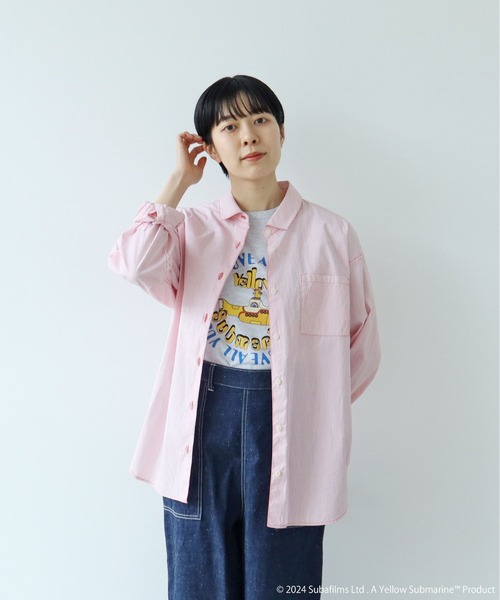 PAR ICI(パーリッシィ)の「Yellow Submarine T-shirt(Tシャツ/カットソー・レディース・グレー・FREE)」の18枚目の写真