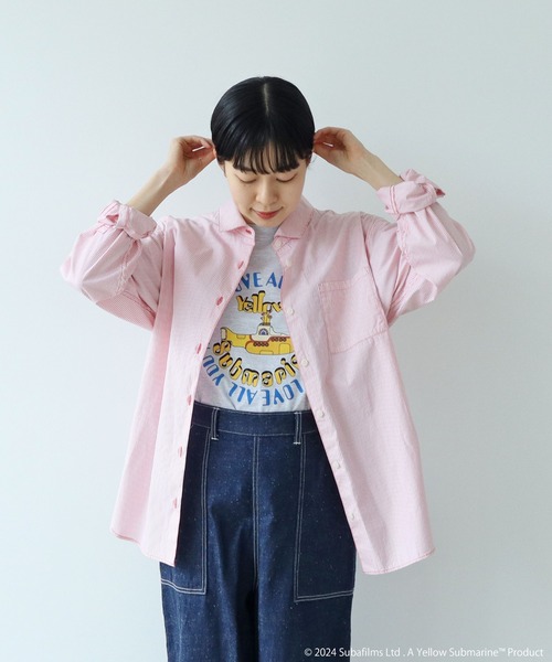 PAR ICI(パーリッシィ)の「Yellow Submarine T-shirt(Tシャツ/カットソー・レディース・グレー・FREE)」の17枚目の写真