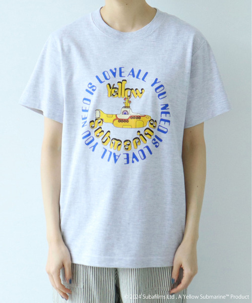 PAR ICI(パーリッシィ)の「Yellow Submarine T-shirt(Tシャツ/カットソー・レディース・グレー・FREE)」の9枚目の写真