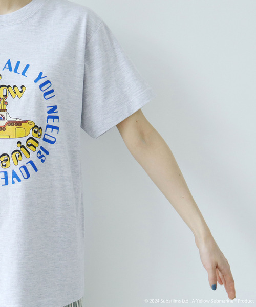 PAR ICI(パーリッシィ)の「Yellow Submarine T-shirt(Tシャツ/カットソー・レディース・グレー・FREE)」の4枚目の写真