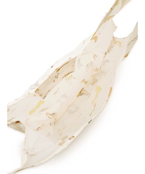 gelato pique（ジェラートピケ）の「【ヒラノトシユキ】DOG柄エコバッグL（エコバッグ/サブバッグ・レディース・オフホワイト・FREE）」の6枚目の写真