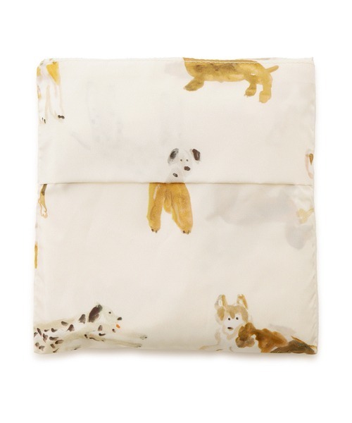 gelato pique（ジェラートピケ）の「【ヒラノトシユキ】DOG柄エコバッグL（エコバッグ/サブバッグ・レディース・オフホワイト・FREE）」の8枚目の写真