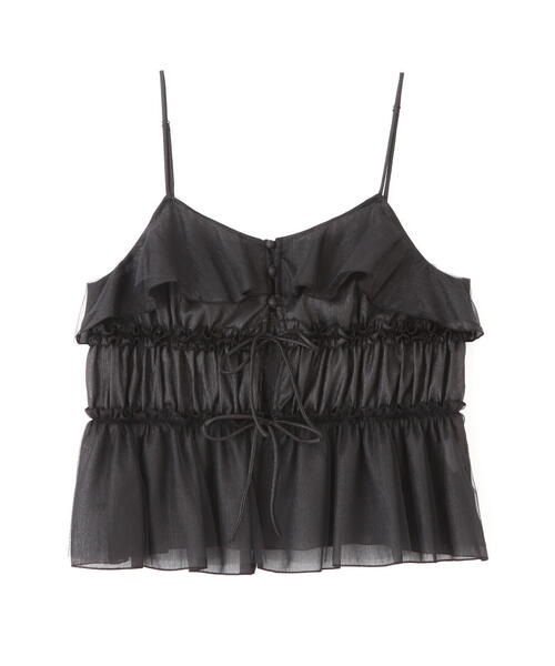 FREE'S MART（フリーズマート）の「◆フリルキャミソール（シャツ/ブラウス・レディース・ブラック/ピンク/ホワイト・FREE）」の22枚目の写真