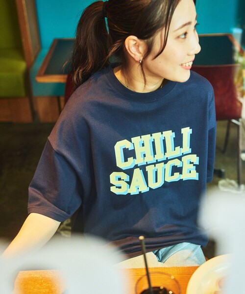 FREAK'S STORE（フリークスストア）の「限定展開 Relax Fit リラックスフィット フロントプリント クルーネック Tシャツ/Diner Menu Assortment（Tシャツ/カットソー・メンズ・アッシュグレー/ネイビー/ブラック系4/ブラック系5/ブラック系2/ブラック系3/ホワイト系9/ブラック系1/ホワイト系7/ホワイト系8/ホワイト系5/ホワイト系6/ホワイト系3/ホワイト系4/ホワイト系1/ホワイト系2/イエロー/ピンク系その他/サックスブルー/ピンク・SMALL/MEDIUM/LARGE）」の16枚目の写真
