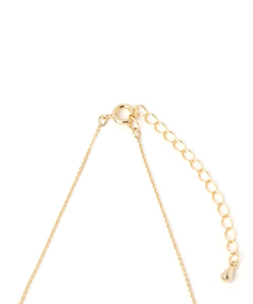 studio CLIP（スタディオクリップ）の「《made in japan》プチ天然石ネックレス（ネックレス・レディース・ピンク/ライトグリーン/パープル・FREE）」の5枚目の写真