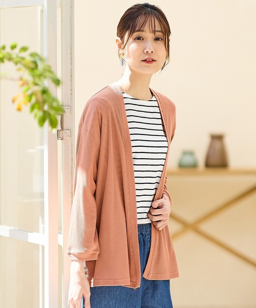 Honeys（ハニーズ）の「8分袖トッパーカーディガン（カーディガン