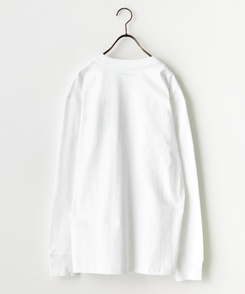 Carhartt WIP（カーハートダブリューアイピー）の「[carhartt WIP/カーハートダブリューアイピー] AMERICAN SCRIPT ワンポイント刺繍ロゴ ロングスリーブTシャツ（Tシャツ/カットソー・レディース・ブラック/ホワイト・XS/S/M/L/XL）」の4枚目の写真