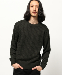GLOBAL WORK | ７ゲージケーブルニットプルオーバー/567423 (ニット/セーター)