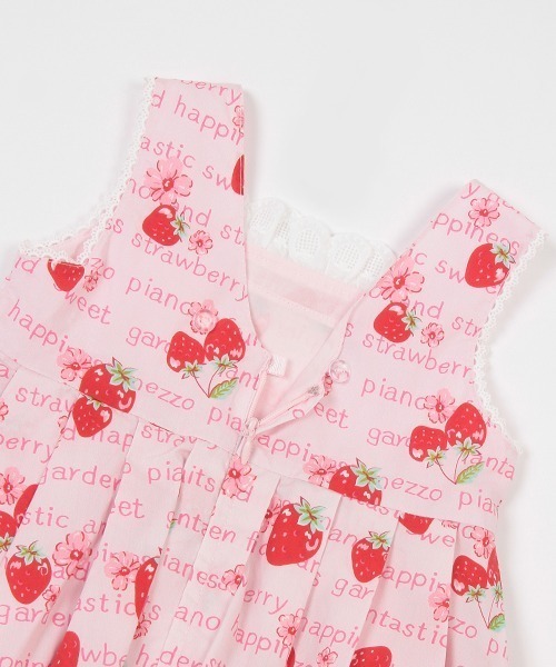 mezzo piano（メゾピアノ）の「35th イチゴ柄ボレロ＆ワンピース