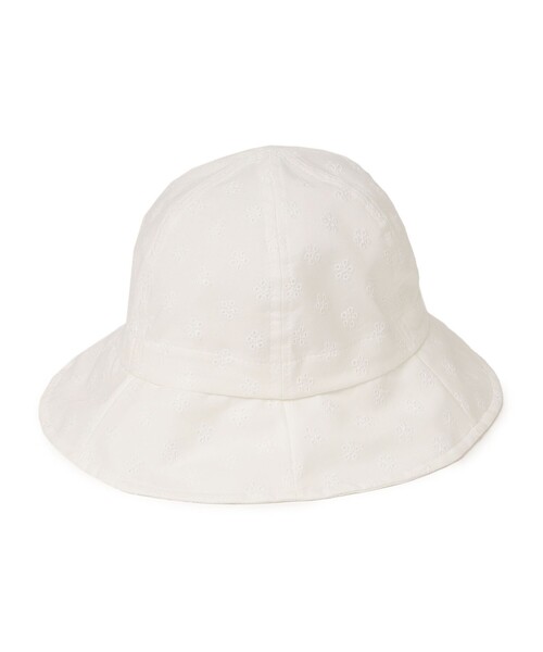 SHIPS（シップス）の「SHIPS KIDS:〈UVカット〉レース ベビー ハット（ハット・キッズ・ホワイト・SMALL/MEDIUM）」の2枚目の写真