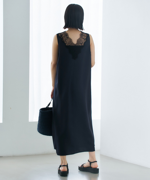 セール】クリアツイルレースワンピース（ワンピース）｜VERMEIL par