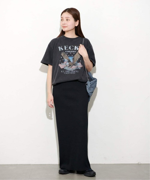 JOURNAL STANDARD（ジャーナルスタンダード）の「《追加2》ハリヌキテレコロングスカート（スカート・レディース・チャコールグレー/ブラック・FREE）」の19枚目の写真