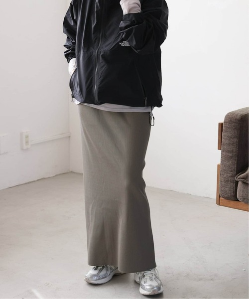 JOURNAL STANDARD（ジャーナルスタンダード）の「《追加2》ハリヌキテレコロングスカート（スカート・レディース・チャコールグレー/ブラック・FREE）」の5枚目の写真