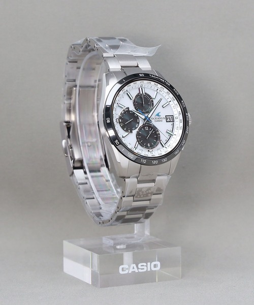 OCEANUS(オシアナス)の「CLASSIC LINE / 電波ソーラー / OCW-T2600J-7AJF(アナログ腕時計・メンズ・ホワイト×ブラック・FREE)」の4枚目の写真