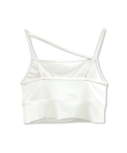 ANDGEEBEE(アンジービー)の「アシメキャミソールインナー(タンクトップ・レディース・ブラック/ホワイト・FREE)」の13枚目の写真