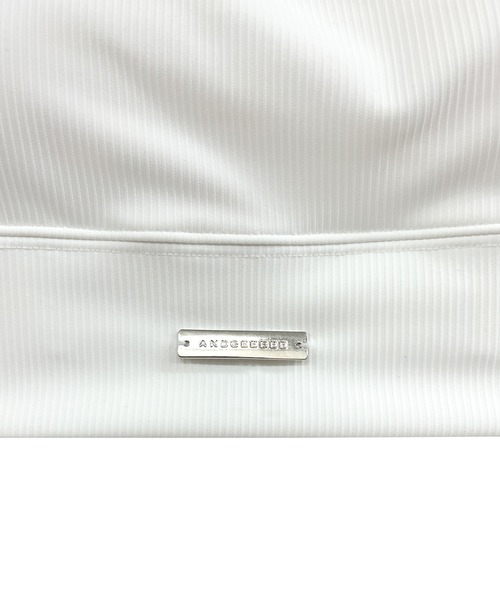 ANDGEEBEE(アンジービー)の「アシメキャミソールインナー(タンクトップ・レディース・ブラック/ホワイト・FREE)」の14枚目の写真