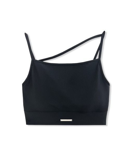 ANDGEEBEE(アンジービー)の「アシメキャミソールインナー(タンクトップ・レディース・ブラック/ホワイト・FREE)」の15枚目の写真