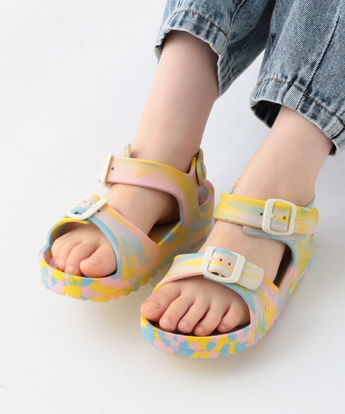 BAYFLOW(ベイフロー)の「EVAサンダル(KIDS)(サンダル・キッズ・ブラック/その他1/ラベンダー・20.0cm/17.0cm/18.0cm/21.0cm/19.0cm)」の3枚目の写真