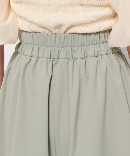 mysty woman(ミスティウーマン)の「バルーンロングスカート 128880(スカート・レディース・グリーン系その他/ブラック/オフホワイト・FREE)」の10枚目の写真