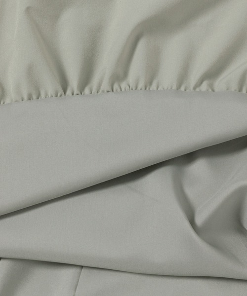 mysty woman(ミスティウーマン)の「バルーンロングスカート 128880(スカート・レディース・グリーン系その他/ブラック/オフホワイト・FREE)」の16枚目の写真