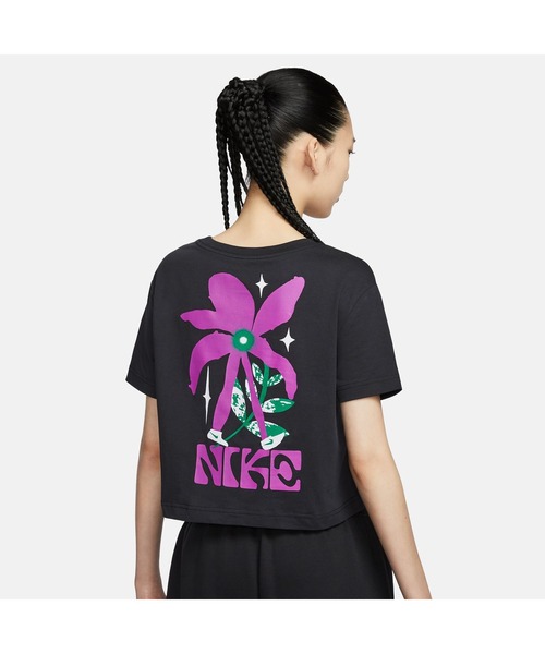 NIKE（ナイキ）の「ナイキ NIKE ナイキ NSW OC1 EDAY S/S Tシャツ（Tシャツ/カットソー・レディース・ホワイト/アーミー/ブラック・XL/S/M/L）」の2枚目の写真
