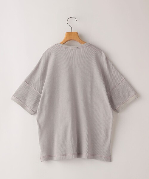 SHIPS（シップス）の「THYARD:130～170cm / ワッフル 半袖 TEE（Tシャツ/カットソー・キッズ・ライトブルー/グレー/ブラック・LARGE/X-LARGE/XX-LARGE）」の4枚目の写真