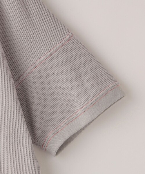 SHIPS（シップス）の「THYARD:130～170cm / ワッフル 半袖 TEE（Tシャツ/カットソー・キッズ・ライトブルー/グレー/ブラック・LARGE/X-LARGE/XX-LARGE）」の6枚目の写真