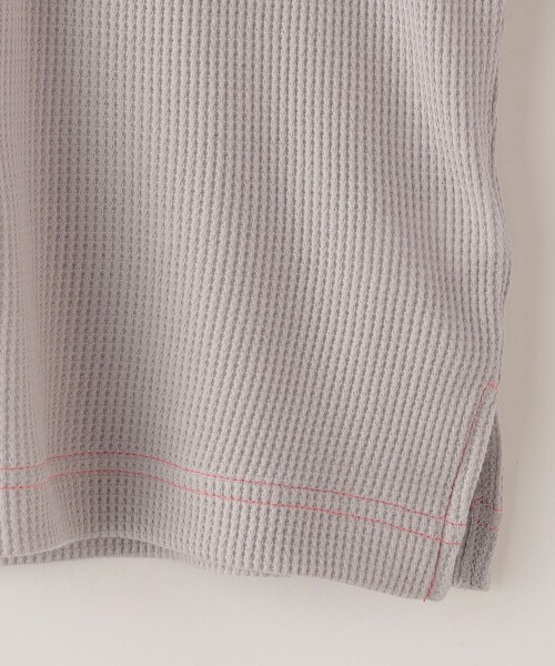 SHIPS（シップス）の「THYARD:130～170cm / ワッフル 半袖 TEE（Tシャツ/カットソー・キッズ・ライトブルー/グレー/ブラック・LARGE/X-LARGE/XX-LARGE）」の7枚目の写真