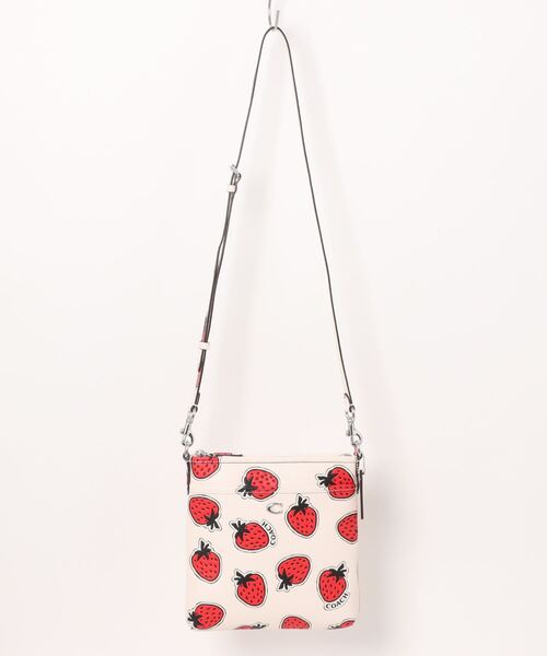 コーチ ノラ キスロック ワイルドストロベリー がま口 COACH コーチ