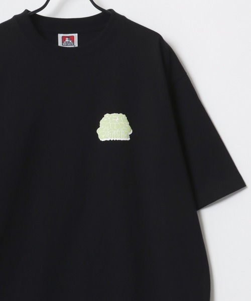 BEN DAVIS(ベンデイビス)の「BEN DAVIS/ベンデイビス LAUNCH SMOKE TEE/オーバーサイズ バックプリント ロゴ ワンポイント 半袖Tシャツ/レディース メンズ(Tシャツ/カットソー・メンズ・ピンク/ホワイト/ブラック・M/XL/L)」の18枚目の写真